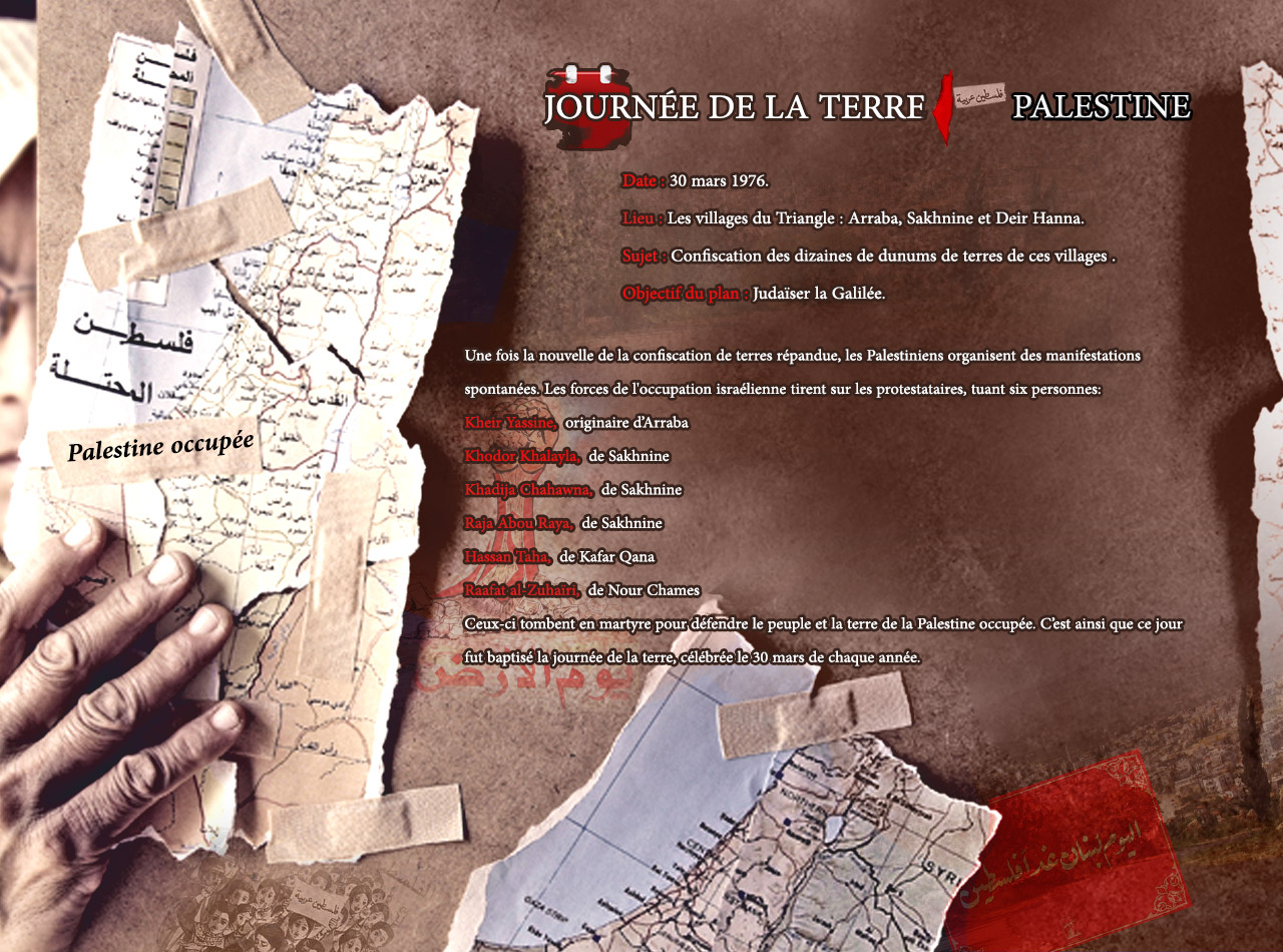 Pour ne pas oublier la Palestine occupée