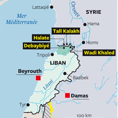 Wadi-Khaled où Al-Qaïda s’allie aux Forces Libanaises et au Kataeb