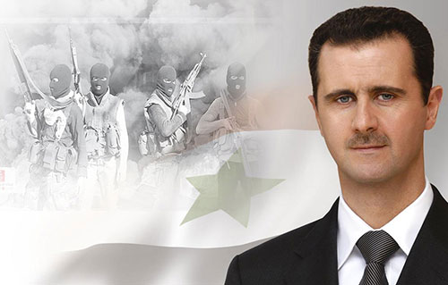 Bachar Assad président, une ligne rouge... Que les combats se poursuivent