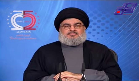 Le secrétaire général du Hezbollah, sayed Hassan Nasrallah