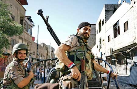 Contre-offensive de l’armée syrienne sur le front sud. Contre-offensive de l’armée syrienne sur le front sud