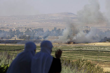 La résistance, phase du Golan