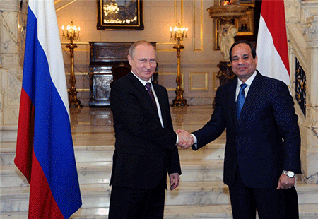 Poutine en Egypte et le rôle à jouer par Sissi