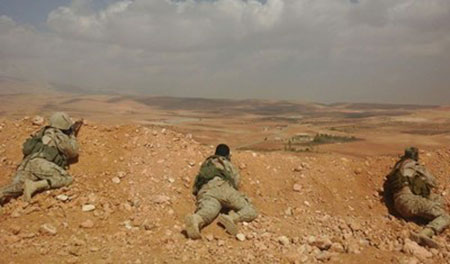 Visite spéciale aux combattants du Hezbollah au Qalamoun
