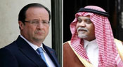 Bandar confronté aux appréhensions de Paris à propos de la Syrie
