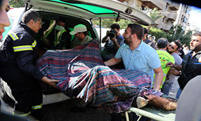 Premières images du double attentat terroriste contre l’ambassade d’Iran au Liban 