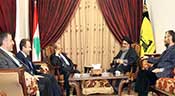 Sayed Nasrallah reçoit le général Aoun: Faire face aux menaces dangereuses d’«Israël» et des takfiris
