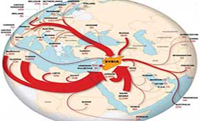 Près de 16000 combattants étrangers en Syrie, les Tunisiens en tête (infographie)
