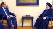 Maliki chez sayed Nasrallah: «Certains de la victoire des peuples de la région sur Daech»
