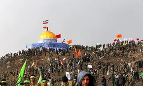 Iran: manœuvres simulant la libération de la mosquée al-Aqsa (photos)

