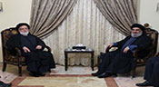 L’adjoint du président iranien chez sayed Nasrallah
