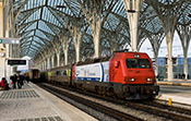 Message aux Portugais: Mangez ! pour éviter de retarder les trains
