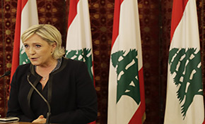 Marine Le Pen au Liban