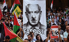 Manifestations contre la visite de Netanyahu en Australie