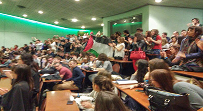L’ambassadrice d’«Israël» boycottée par des étudiants pro-palestiniens à Sciences Po Rennes