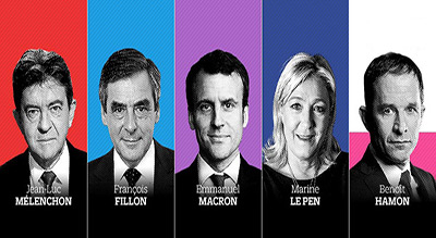 France: les résultats du premier tour de l’élection présidentielle 2017