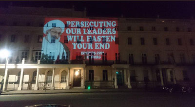7ème anniversaire de la révolution bahreïnie : projection d’images à Londres


