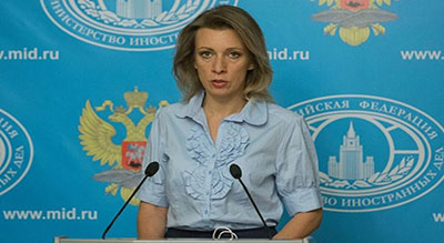 Zakharova surprise du message sur les missiles «intelligents» envoyé via Twitter


