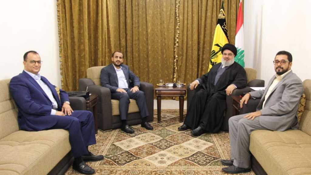 Sayed Nasrallah reçoit une délégation d’Ansarullah
