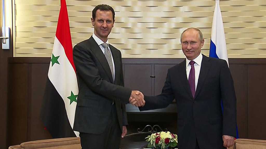 Entretien téléphonique entre Assad et Poutine