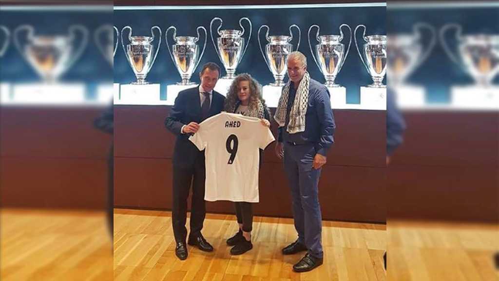 L’icône de la résistance palestinienne Ahed Tamimi honorée par le Real Madrid