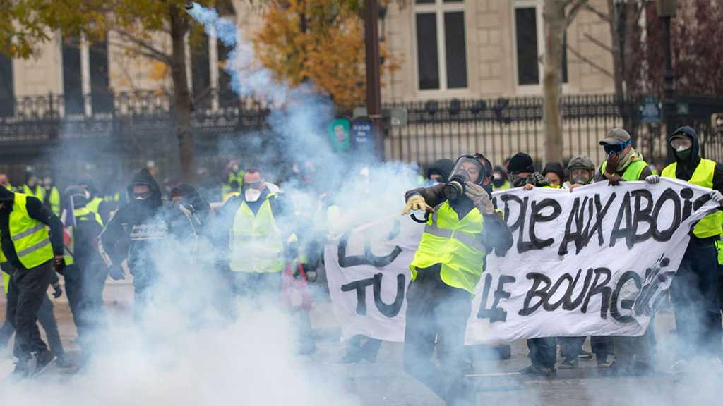 «Gilets jaunes» : tensions à Paris, 598 interpellations, 475 gardes à vue jusqu’à l’après-midi