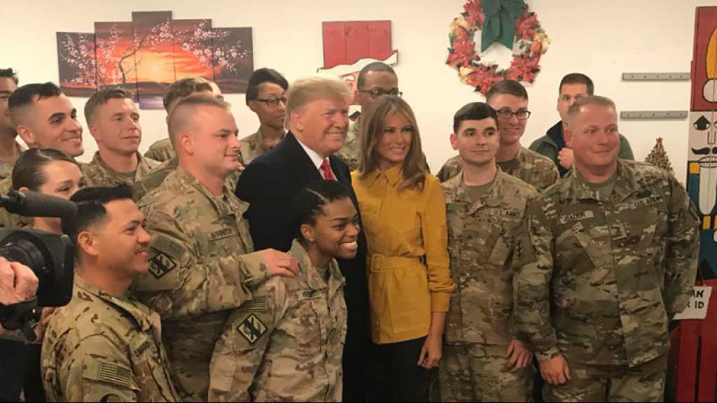 Visite surprise de Trump en Irak: Les USA ne peuvent plus être «le gendarme du monde»