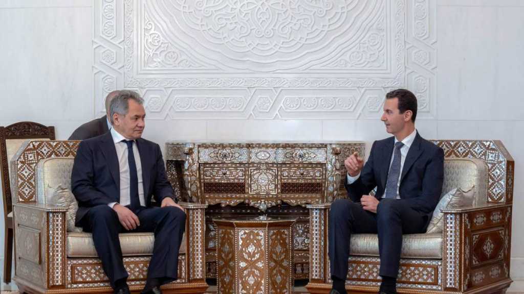Le président syrien rencontre le ministre de la Défense russe