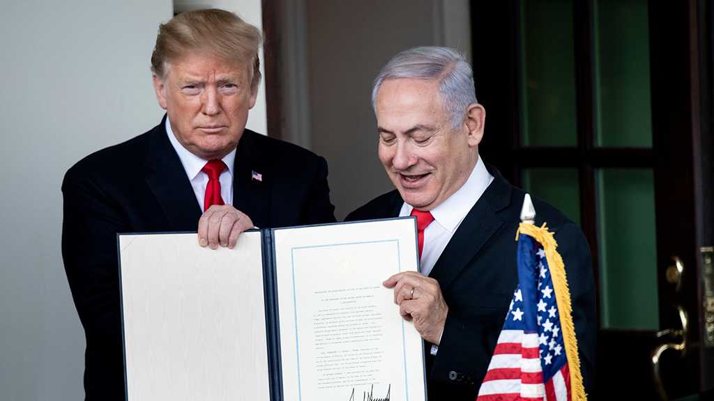 Netanyahu : Un site pour une colonie Trump sur le Golan occupé a été trouvé