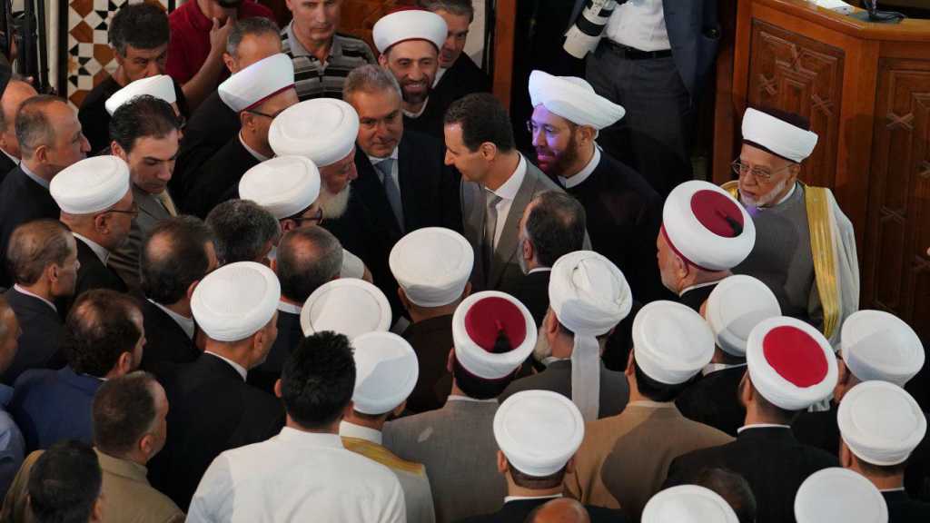 Assad fait la prière de l’Aïd d’al-Fitr à Damas