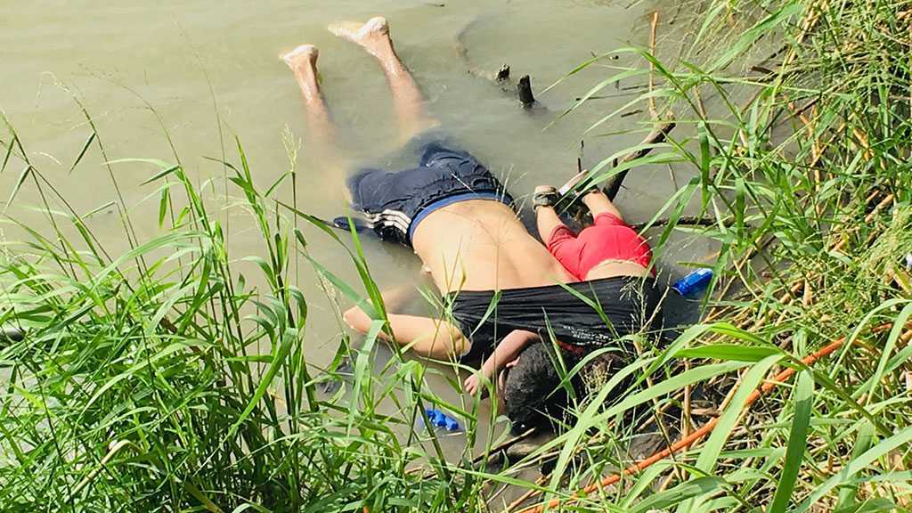 Un Salvadorien et  sa fille morts noyés en tentant de rejoindre les États-Unis