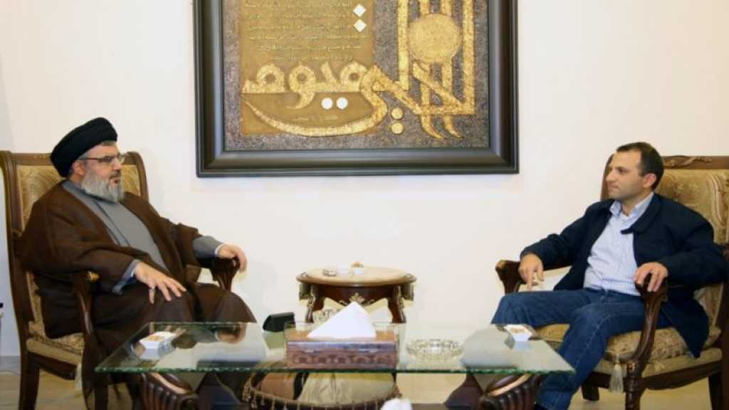 Bassil chez sayed Nasrallah: entente sur la stabilité économique, sécuritaire et les réfugiés