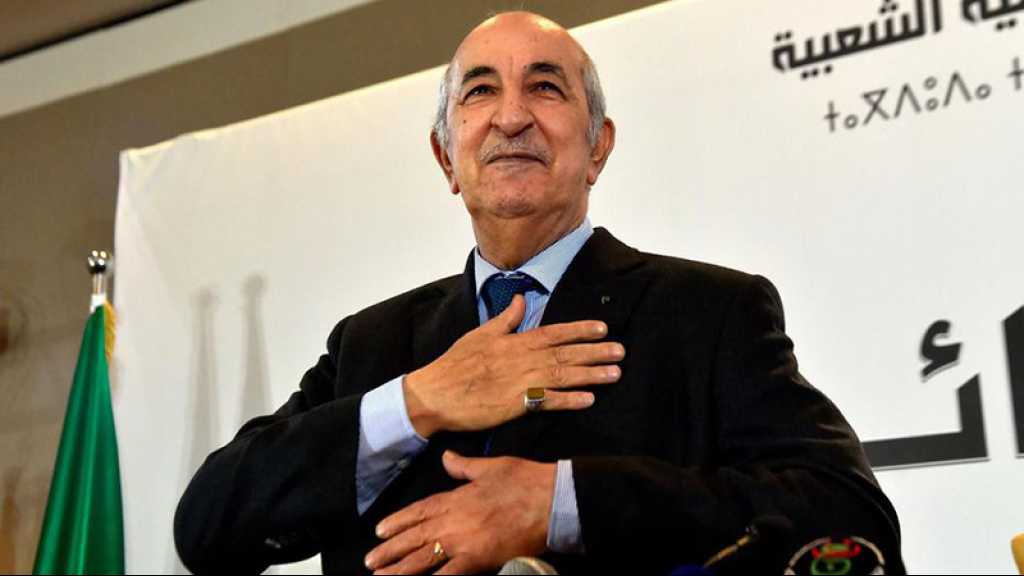 Algérie: Abdelmadjid Tebboune, président élu, prêtera serment jeudi