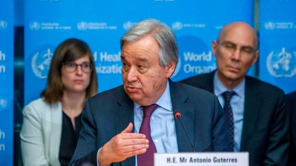 Coronavirus: le chef de l’ONU réclame «un cessez-le-feu immédiat et mondial»