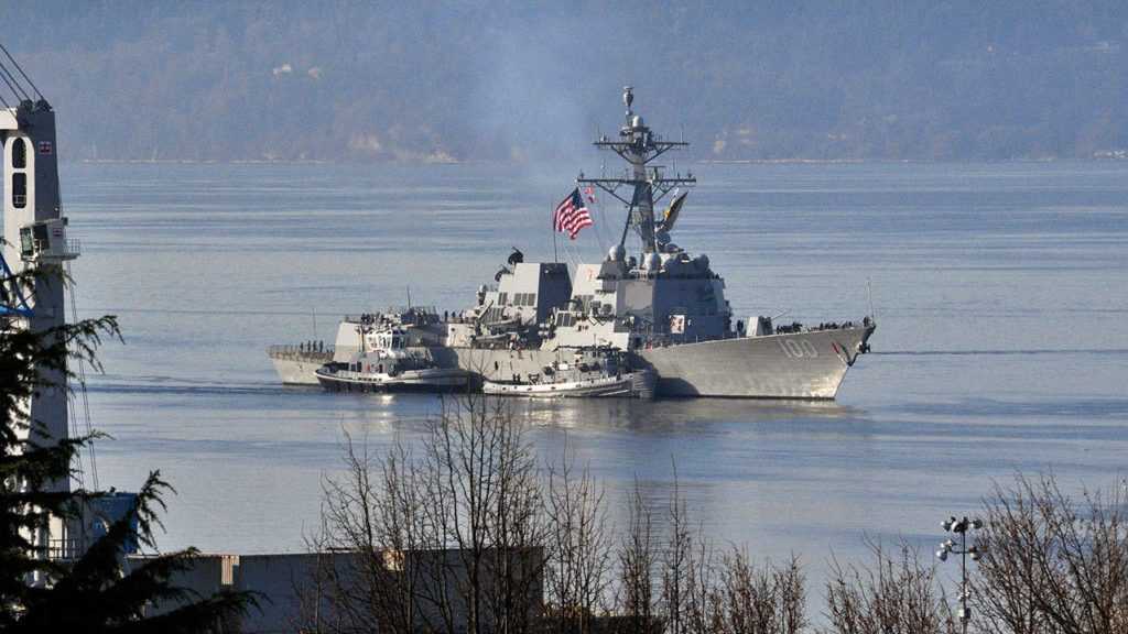 Coronavirus: après le porte-avion US, 18 marins testés positifs sur un destroyer de l’US Navy