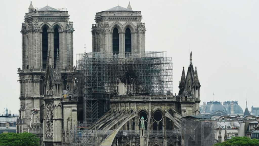 Notre-Dame de Paris: début des opérations de démontage de l’échafaudage
