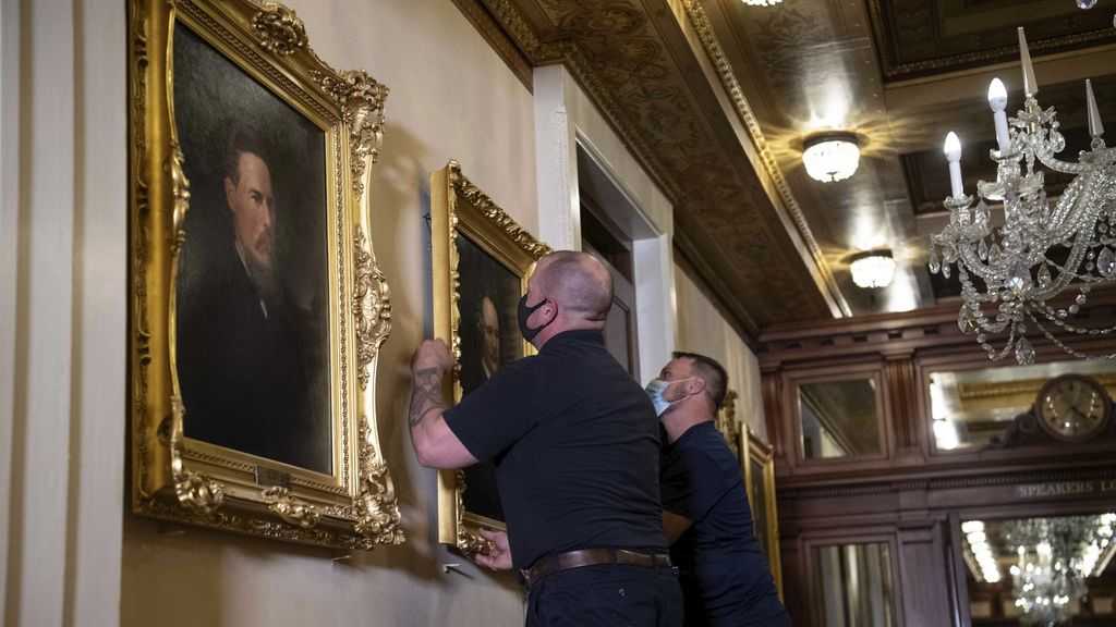 Etats-Unis: les démocrates ordonnent le retrait de portraits confédérés du Congrès