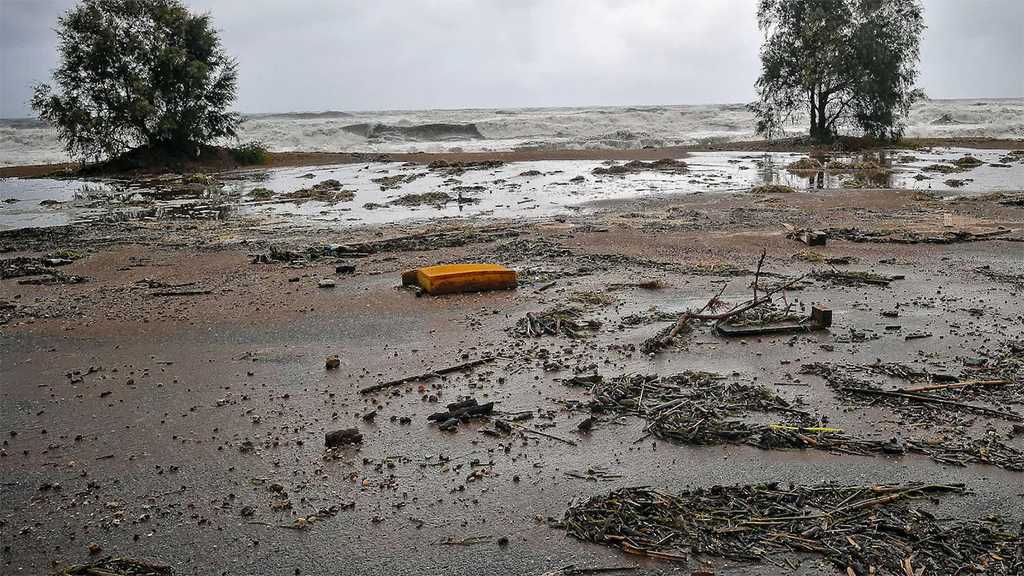 L’ouest de la Grèce touché par un rare ouragan méditerranéen