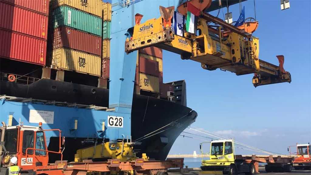 Normalisation: un navire transportant une cargaison émiratie accoste au port de «Haïfa», une première