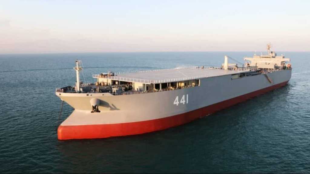 La Marine iranienne a dévoilé son géant navire océanique