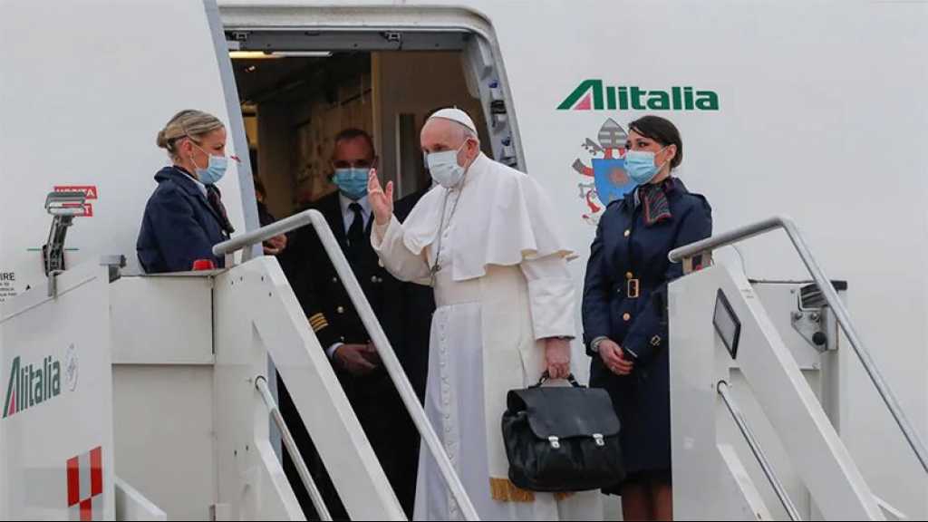 Le pape François s’est envolé de Rome pour une visite historique en Irak