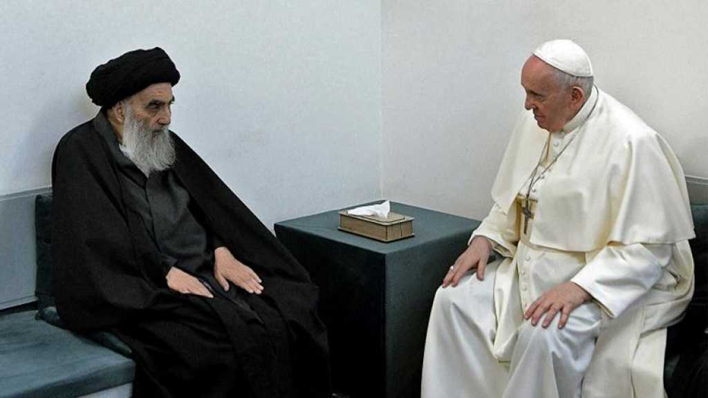L’ayatollah Sistani au pape: les chrétiens d’Irak doivent vivre «en paix»