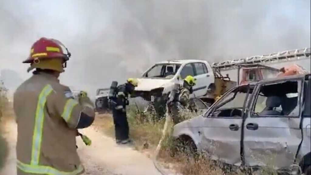 Un incendie se déclare dans un champ près de «l’aéroport Ben Gurion»