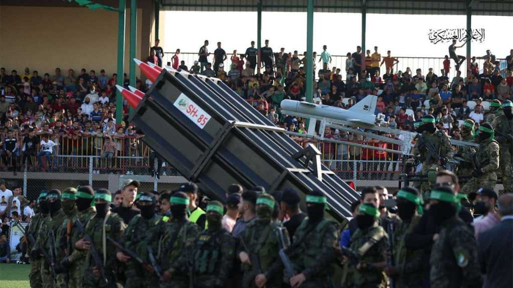 Roquettes et drone: parade militaire du Hamas après la trêve avec « Israël»