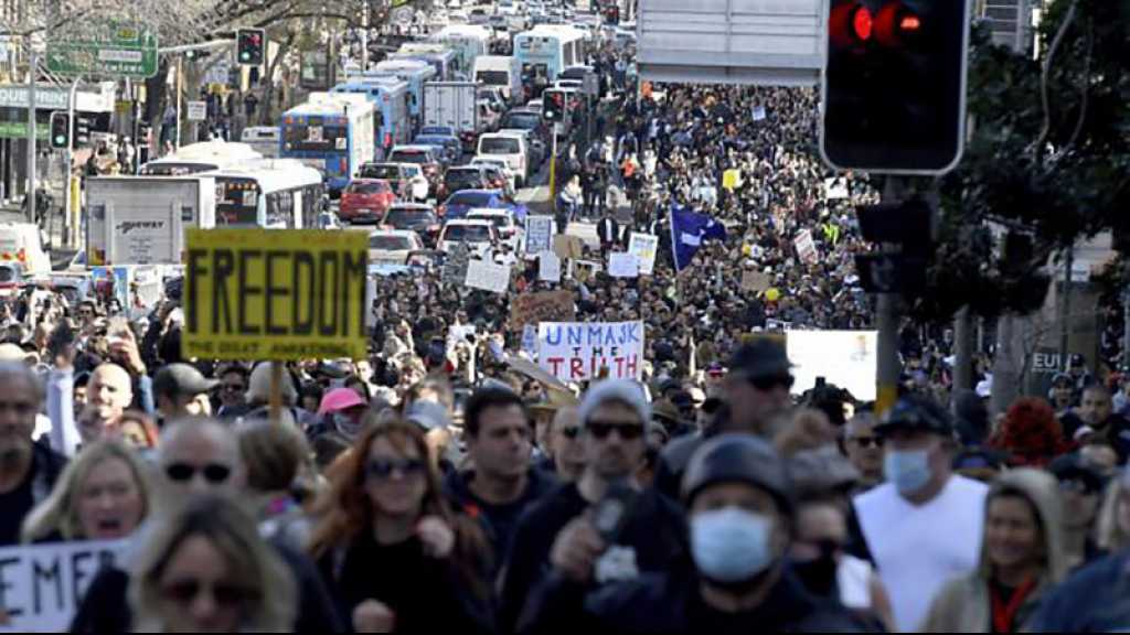 Australie: manifestations anti-confinement, affrontements avec la police à Sydney