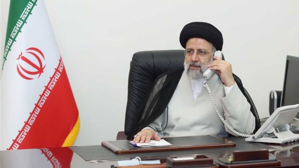 Sayed Raïssi à Macron: Le résultat des négociations sur le nucléaire devra être la levée des sanctions