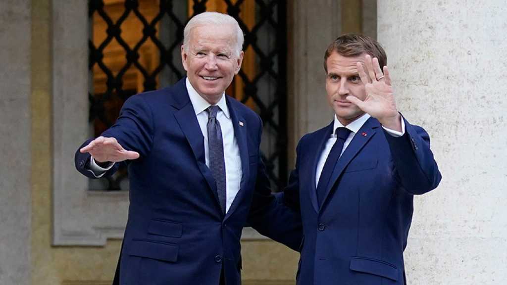 Biden et Macron mettent en scène leur réconciliation à Rome