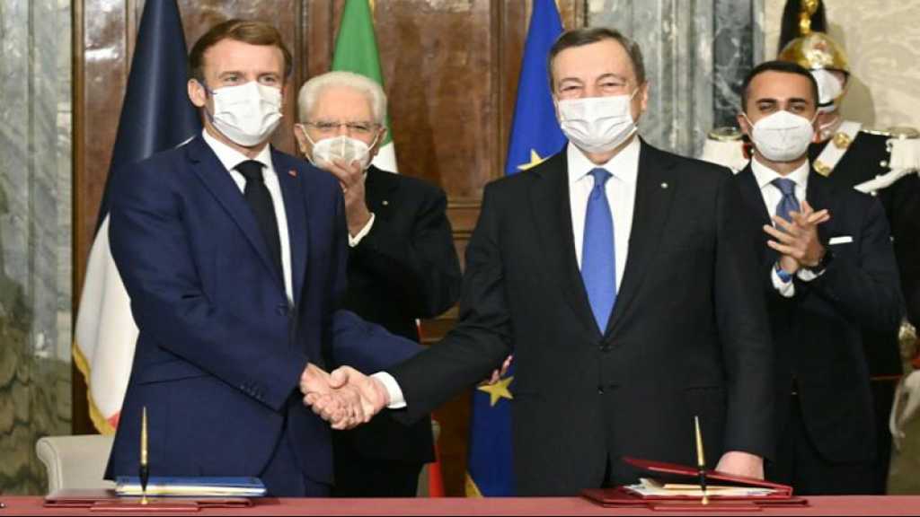 France et Italie signent à Rome un traité de coopération en grande pompe