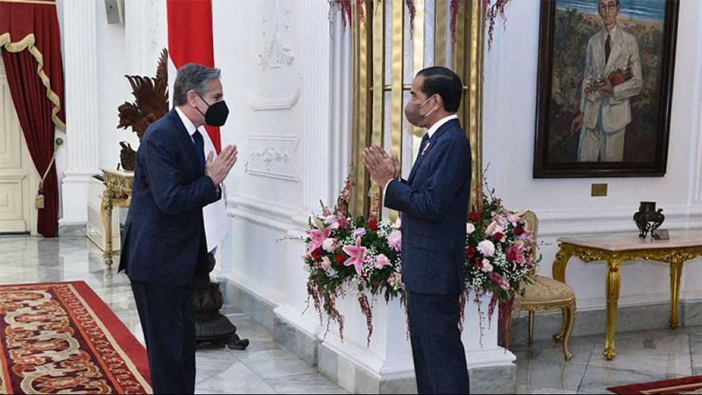 À Jakarta, Blinken évoque une éventuelle normalisation des relations entre «Israël» et l’Indonésie
