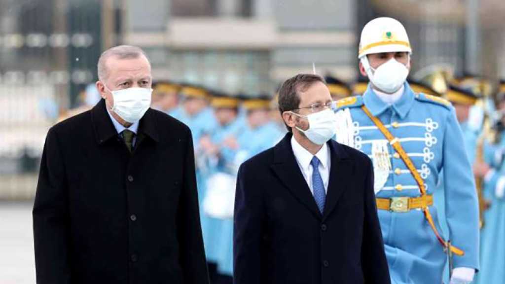  Le Hamas et le Jihad islamique condamnent la visite du président de l’entité sioniste en Turquie